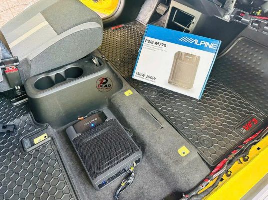 Loa sub PWE-M770 dành riêng cho xe Vinfast VF3