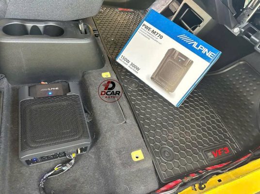 DCAR AUTO chuyên nâng cấp âm thanh Vinfast VF3.