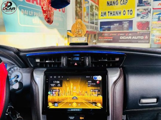 Địa chỉ lắp Màn hình Zestech Toyota Fortuner TP.HCM