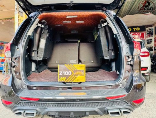 Lắp màn hình Z100 cấu hình Ram 4GB bộ nhớ 64GB Toyota Fortuner