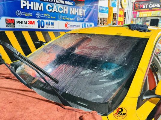 Dán phim cách nhiệt 3M BLK 50 Quận 12 có kích hoạt bảo hành điện tử.