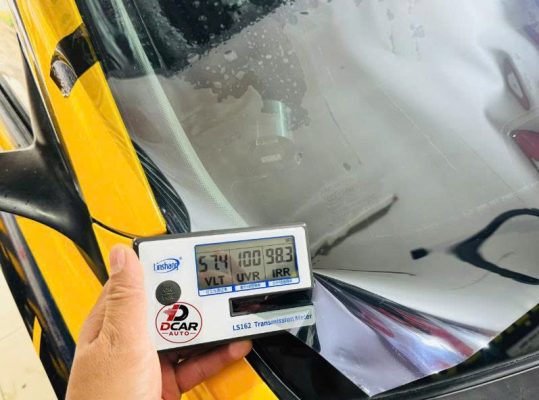 Thông số phim 3M BLK 50 đo bằng máy test phim.