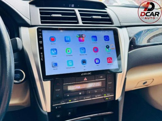 Địa chỉ lắp màn hình Toyota Camry 2015 Quận 12 TP.HCM