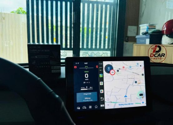 Android Box xe điện Vinfast VF3 tại Dcar Auto Quận 12