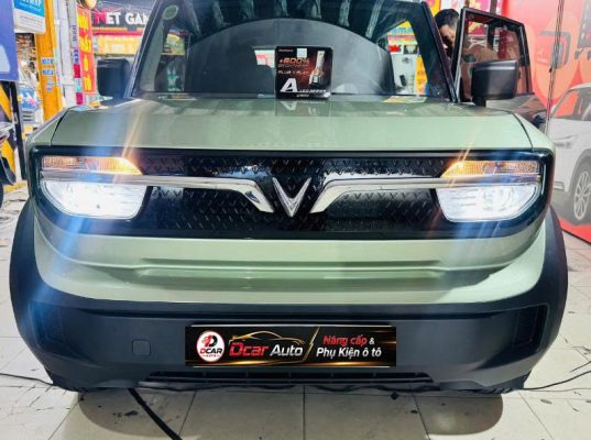 Lắp bóng led Aozoom A45 Pro Vinfast VF3.