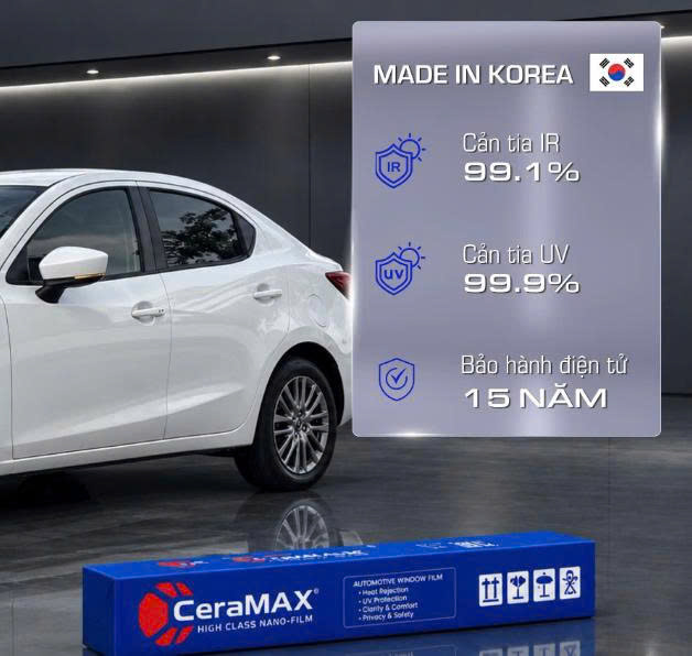 DÁN PHIM CÁCH NHIỆT MAZDA 3 QUẬN 12