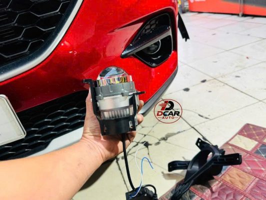 Nâng cấp đèn gầm Aozoom WASP 3inch cho xe MG ZS,lắp đặt cắm giắc zin theo xe.