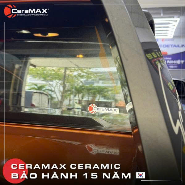 Dán phim cách nhiệt Ford Ranger phim cách nhiệt Ceramax Quận 12
