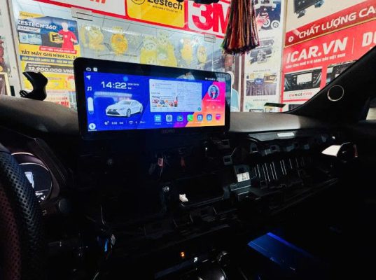 Lắp màn hình 12.3 inch Quận 12 tại Dcar Auto
